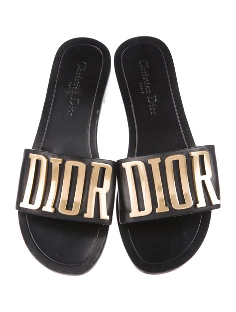 dior bay platform sandal|christian dior sandals flat.